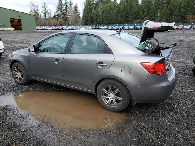 KNAFU4A23C5578426 - 2012 KIA FORTE EX GRAY photo 2