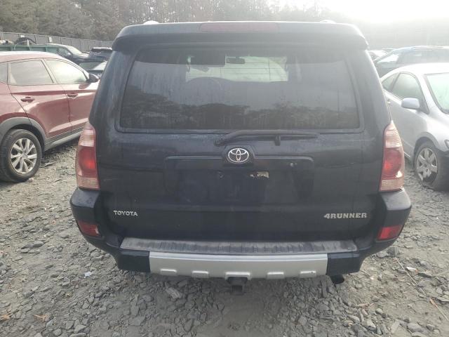 JTEBU14R848027767 - 2004 TOYOTA 4RUNNER SR5 BLACK photo 6