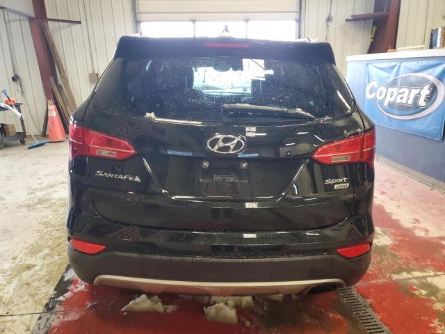 5XYZUDLB7DG120278 - 2013 HYUNDAI SANTA FE S BLACK photo 6