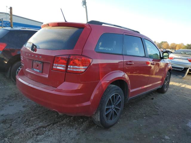 3C4PDCABXJT344699 - 2018 DODGE JOURNEY SE RED photo 3