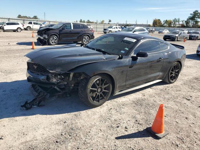 1FA6P8TH4H5275977 - 2017 FORD MUSTANG BLACK photo 1