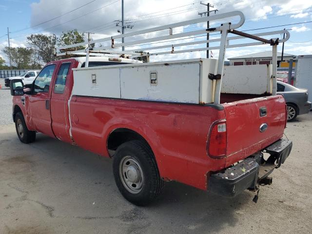 1FTSX20538EC55610 - 2008 FORD F250 SUPER DUTY WHITE photo 2