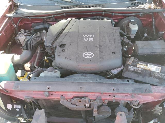 3TMJU62N78M059012 - 2008 TOYOTA TACOMA DOUBLE CAB PRERUNNER RED photo 11