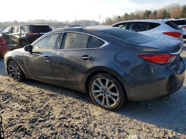 JM1GJ1V57G1443773 - 2016 MAZDA 6 TOURING GRAY photo 2