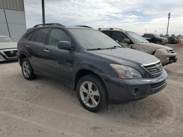 JTJGW31U982006652 - 2008 LEXUS RX 400H CHARCOAL photo 4