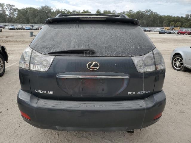 JTJGW31U982006652 - 2008 LEXUS RX 400H CHARCOAL photo 6