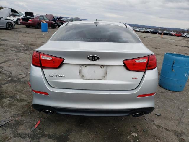 5XXGM4A72FG504238 - 2015 KIA OPTIMA LX SILVER photo 6