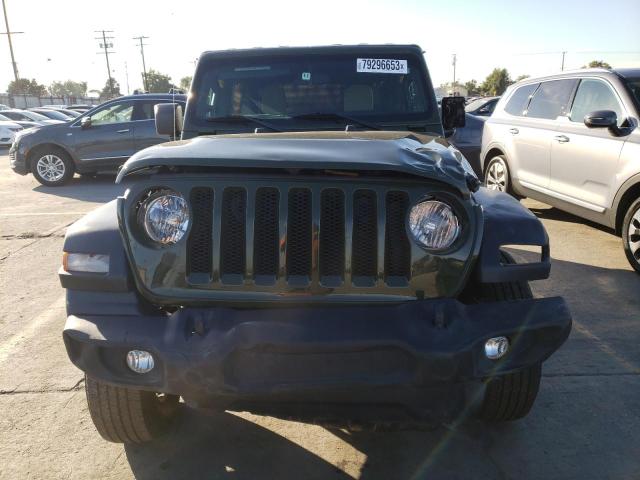 1C4HJXDG4MW848949 - 2021 JEEP WRANGLER U SPORT GREEN photo 5