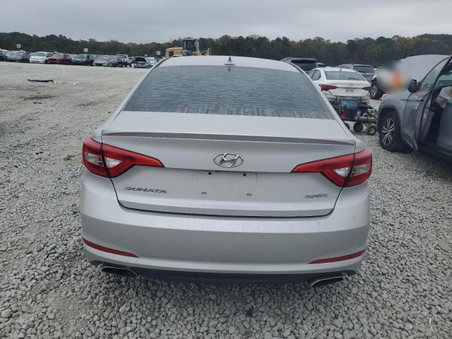 5NPE34AF7FH245722 - 2015 HYUNDAI SONATA SPORT SILVER photo 6