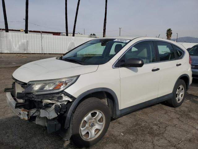 5J6RM4H35FL023132 - 2015 HONDA CR-V LX WHITE photo 1