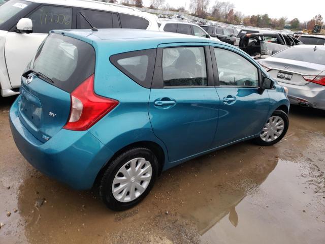 3N1CE2CP1FL373758 - 2015 NISSAN VERSA NOTE S TEAL photo 3