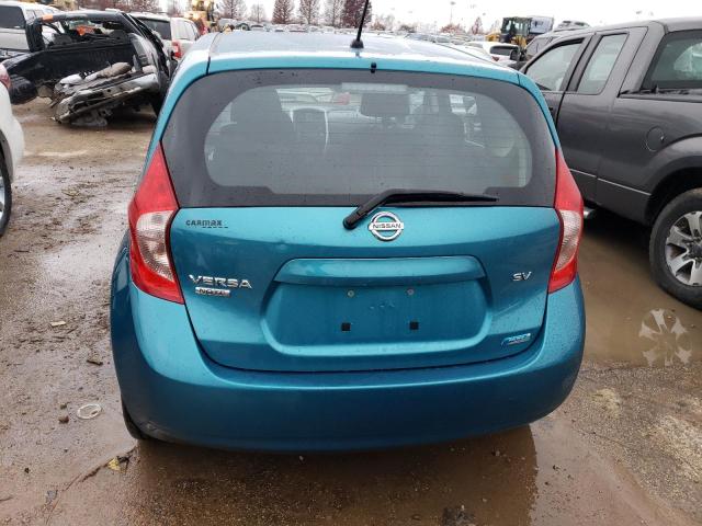 3N1CE2CP1FL373758 - 2015 NISSAN VERSA NOTE S TEAL photo 6