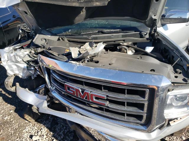 3GTU2VEC7FG294786 - 2015 GMC SIERRA K1500 SLT SILVER photo 11