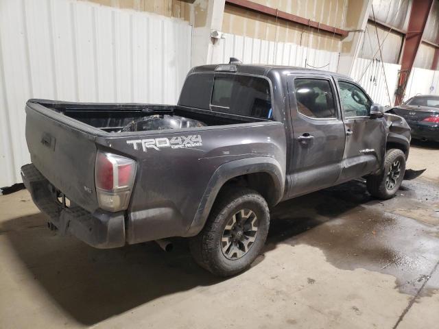 5TFCZ5AN7LX231807 - 2020 TOYOTA TACOMA DOUBLE CAB GRAY photo 3