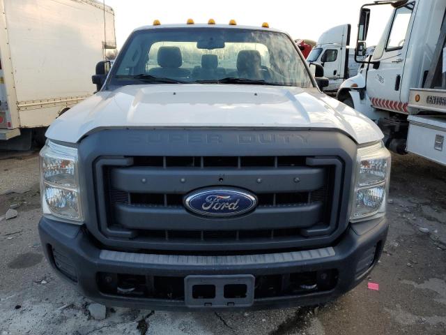 1FDRF3G64CEC67310 - 2012 FORD F350 SUPER DUTY WHITE photo 5