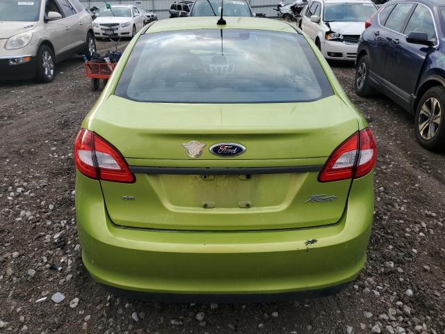 3FADP4BJXBM233187 - 2011 FORD FIESTA SE GREEN photo 6