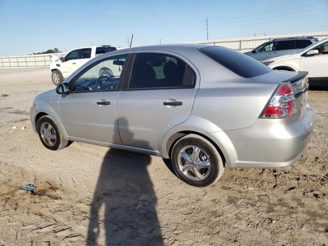 KL1TD5DE6BB198988 - 2011 CHEVROLET AVEO LS SILVER photo 2