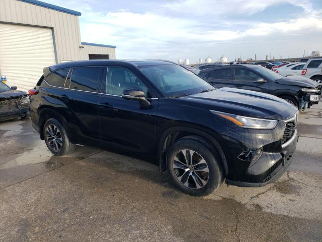 5TDGZRBHXLS002660 - 2020 TOYOTA HIGHLANDER XLE BLACK photo 4