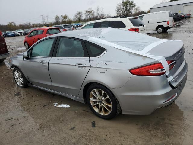 3FA6P0HD2LR138923 - 2020 FORD FUSION SE SILVER photo 2