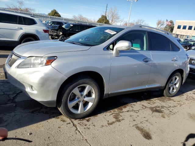 2T2BK1BA6CC152143 - 2012 LEXUS RX 350 SILVER photo 1