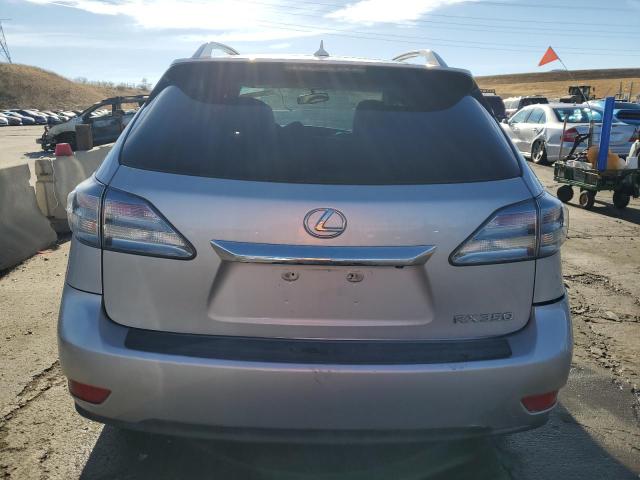 2T2BK1BA6CC152143 - 2012 LEXUS RX 350 SILVER photo 6