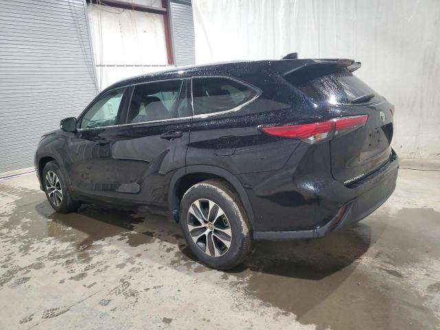 5TDGZRAH6NS121486 - 2022 TOYOTA HIGHLANDER XLE BLACK photo 2