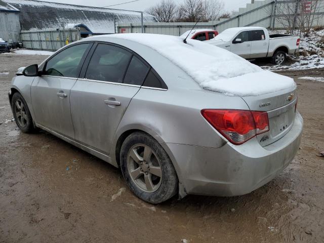 1G1PE5SB7F7126036 - 2015 CHEVROLET CRUZE LT SILVER photo 2