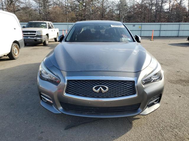 JN1CV7AR2HM681807 - 2017 INFINITI Q50 BASE GRAY photo 5