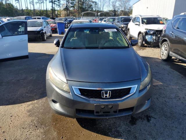 1HGCS2B85AA010607 - 2010 HONDA ACCORD EXL GRAY photo 5