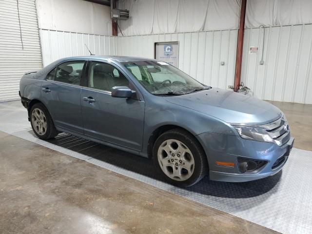 3FAHP0HA2BR132827 - 2011 FORD FUSION SE TEAL photo 4