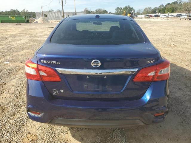 3N1AB7AP0GY236234 - 2016 NISSAN SENTRA S BLUE photo 6