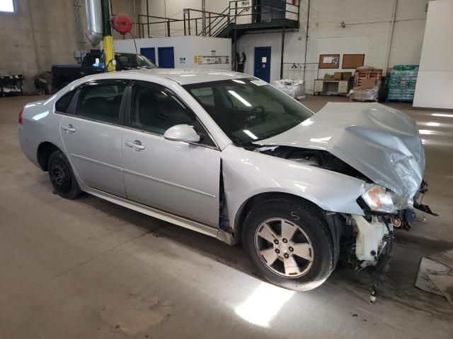 2G1WB5EK5A1181333 - 2010 CHEVROLET IMPALA LT SILVER photo 4