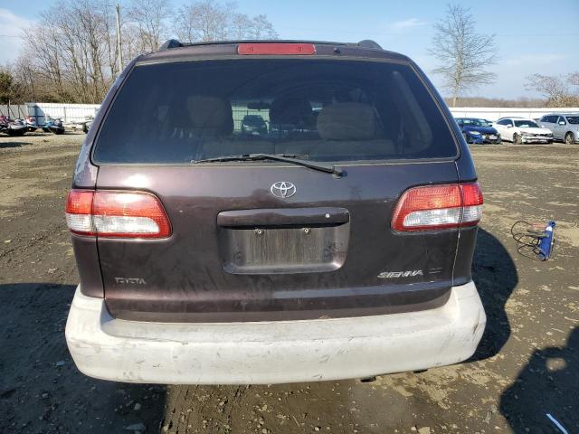 4T3ZF19C42U495181 - 2002 TOYOTA SIENNA CE PURPLE photo 6