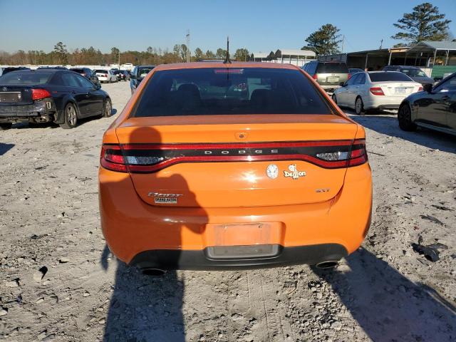 1C3CDFBA4DD310178 - 2013 DODGE DART SXT ORANGE photo 6