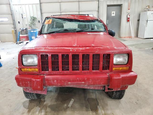 1J4FN48S5YL252596 - 2000 JEEP CHEROKEE S RED photo 5