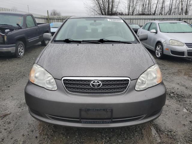 1NXBR30E68Z997520 - 2008 TOYOTA COROLLA CE GRAY photo 5