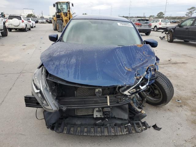 3N1AB7AP2JL659241 - 2018 NISSAN SENTRA S BLUE photo 5