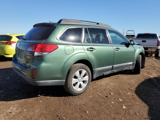 4S4BRBKC4C3287570 - 2012 SUBARU OUTBACK 2.5I LIMITED GREEN photo 3