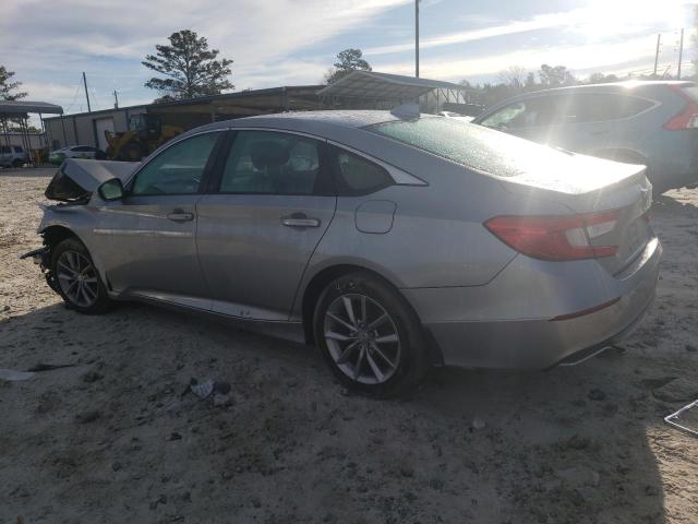 1HGCV1F19NA056171 - 2022 HONDA ACCORD LX SILVER photo 2