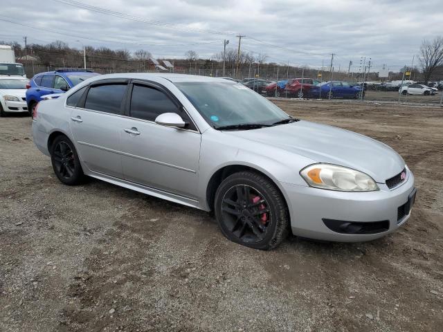 2G1WC5E3XD1218225 - 2013 CHEVROLET IMPALA LTZ SILVER photo 4