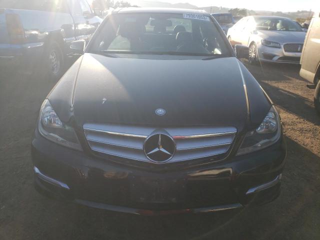 WDDGF4HB9DR268675 - 2013 MERCEDES-BENZ C 250 BLACK photo 5