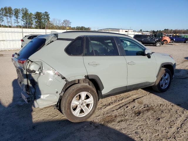 2T3W1RFV7MW171747 - 2021 TOYOTA RAV4 XLE GRAY photo 3