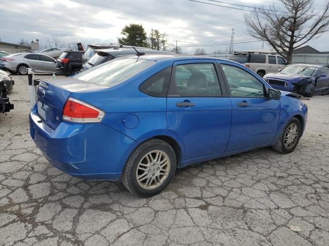 1FAHP3FN5BW134236 - 2011 FORD FOCUS SE BLUE photo 3