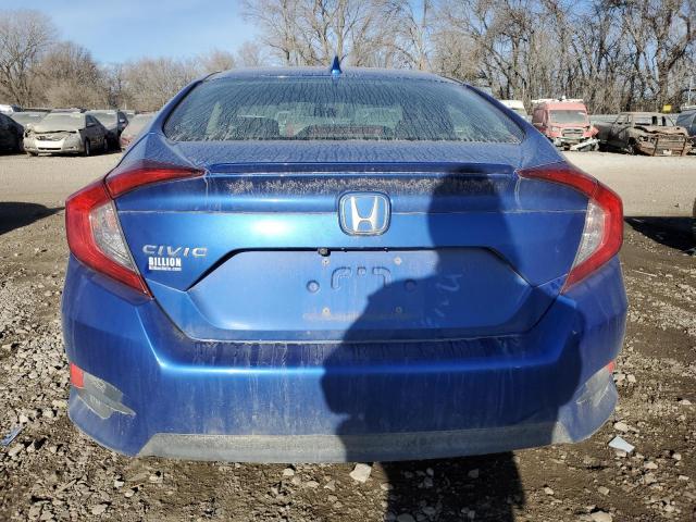 19XFC1F38HE024526 - 2017 HONDA CIVIC EX BLUE photo 6