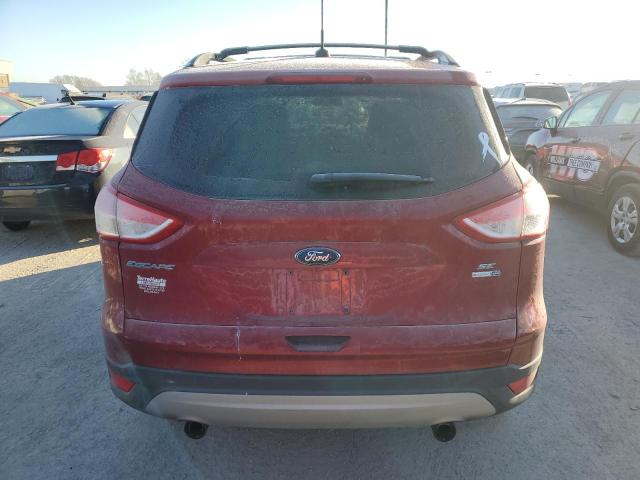 1FMCU9GX1DUB80365 - 2013 FORD ESCAPE SE RED photo 6