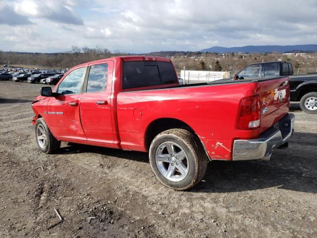 1D7RV1GT6BS678005 - 2011 DODGE RAM 1500 RED photo 2