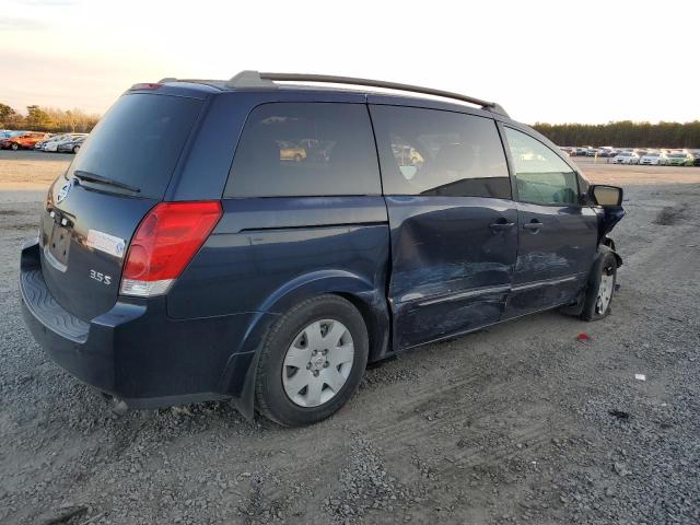 5N1BV28U05N104801 - 2005 NISSAN QUEST S BLUE photo 3