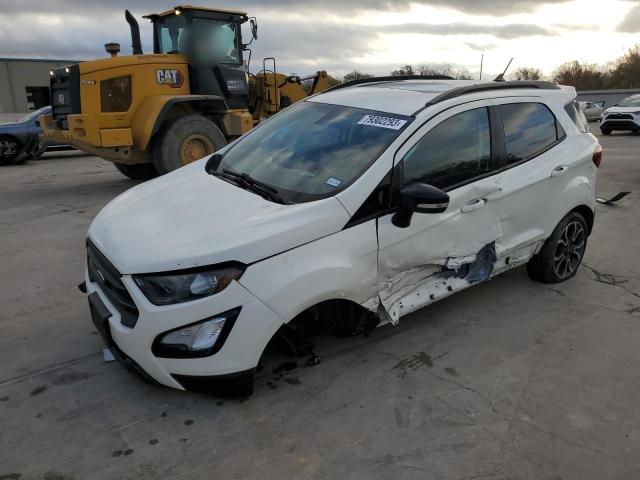 MAJ6S3JL1LC357291 - 2020 FORD ECOSPORT SES WHITE photo 1