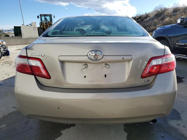 4T1BE46K47U011480 - 2007 TOYOTA CAMRY CE TAN photo 6