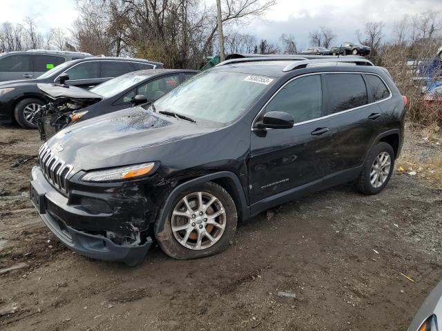 1C4PJLCB8GW222724 - 2016 JEEP CHEROKEE LATITUDE BLACK photo 1